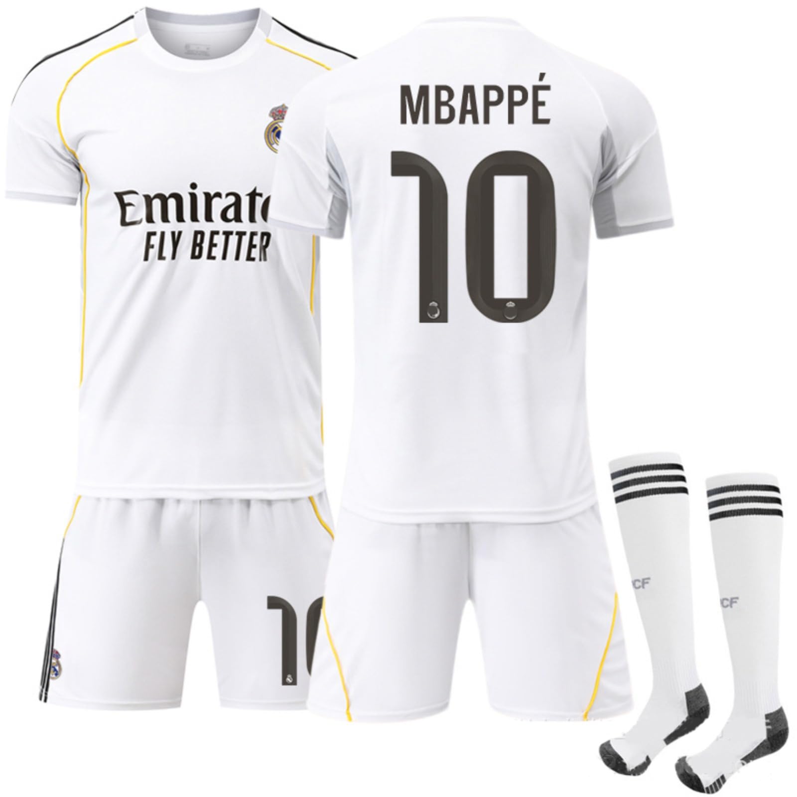 25/26レアル・マドリード キリアン・ムバッペ 半袖 背番号10 MBAPPÉ Amazon.co.jp: [EESDCOS] レアル・マドリード 25/26年 最新番号